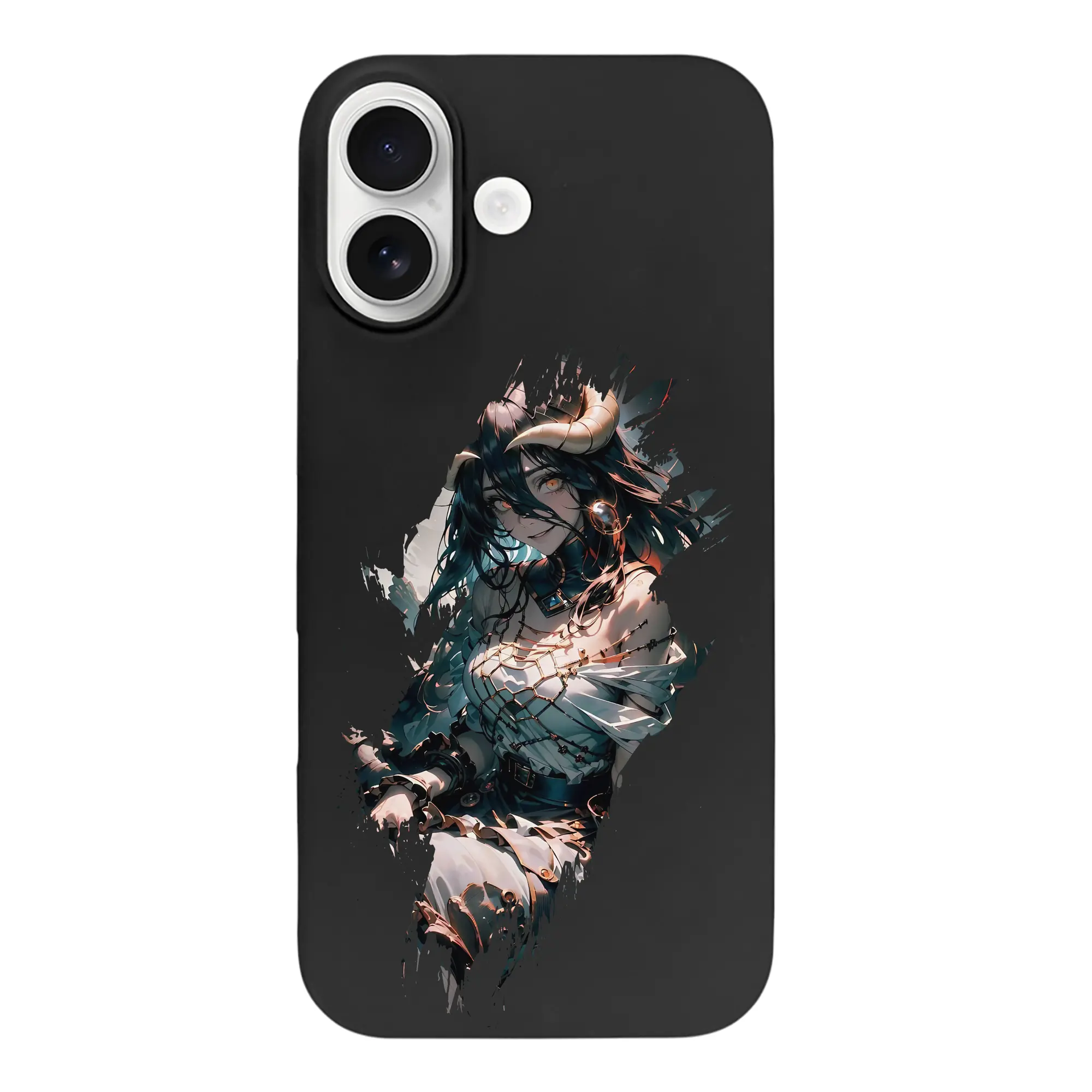 オーバーロード グッズ アルベド - iPhone 17 シリーズ シリコンケース 薄型 耐衝撃 指紋防止 ソフトタッチカバー 精密フィット 傷防止 保護ケース iPhone 17/17 Air/17 Pro/17 Pro Max 対応